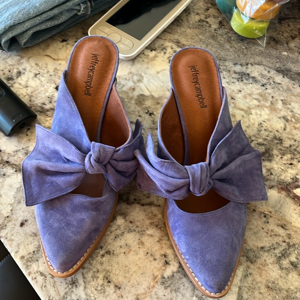 Jeffrey Campbell worn only around the house size 8 bow heels.